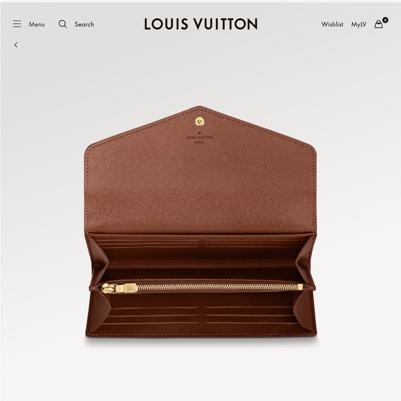 Louis Vuitton Sarah Wallet - Picture 4 of 16